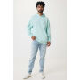 IQONIQ Yengo recycled katoen hoodie met steekzakken, crushed mint (L)