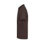 MY POLO 180 Heren korte mouwen roasted coffee 3XL