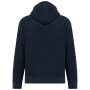 Oversized uniseks sweater met capuchon van gerecycled fleece Navy XXL