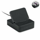 CHARGEBEAT - Draadloze speaker & lader 15W - Zwart