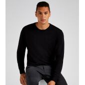 Arundel Crew Neck Sweater, Black, 3XL, Kustom Kit