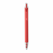NOSTA - Gerecyclede aluminium balpen - Rood