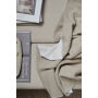 VINGA Moulton GRS RPET deken, beige, feather grey