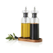 AdHoc Menage AromaPour-set met olie- en azijnschenker, 300 m, transparant