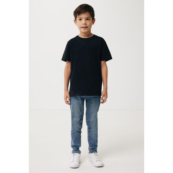 IQONIQ Koli kids lichtgewicht gerecycled katoen t-shirt, zwart (1112) IQONIQ Koli kids lichtgewicht gerecycled katoen t-shirt, zwart (1112)