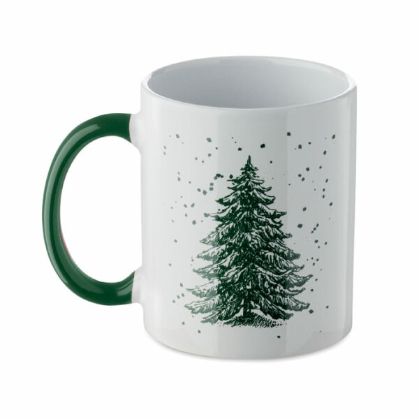 FESTIMUG - Keramische kerst mok 300ml - Groen FESTIMUG - Keramische kerst mok 300ml - Groen