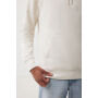 IQONIQ Rila lichtgewicht gerecycled katoen hoodie, ivory white (XL)