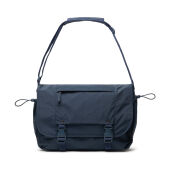 KENTO URBAN RCS recycled nylon 15.6 inch Messenger, donkerblauw