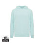 IQONIQ Yengo recycled katoen hoodie met steekzakken, crushed mint (XL)