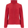 Artic fleece damesjack met volledige rits - Rood - 2XL