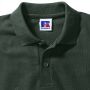 RUS Children's Classic Polycot. Polo, Bottle Green, 11-12jr