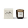 VINGA Nordic essence geurskaars klein, gebroken wit, donkerbruin