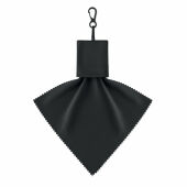 CLEAR - RPET reinigingsdoekje - Zwart