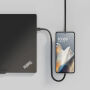 Zens Oplaadkabel USB-C naar USB-C Pro 2, zwart