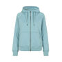 CORE hoodie | zip | women - Dusty Aqua, S