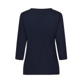 PRO Wear T-shirt | ¾ sleeve | women - Navy, 3XL