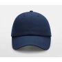 JUNIOR LOW PROFILE 6 PANEL DAD CAP, NAVY, One size, BEECHFIELD