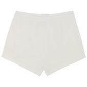 Ecologische damesshort French Terry Washed Ivory XXL