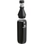 Stanley All Day Slim 600 ml waterfles - Zwart glanzend