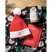 AURIGA - Gebreide kerstmuts - Rood