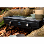 NORLÄNDER Outdoor BBQ met Grill Zwart