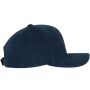 BRUSHED COTTON TWILL MID-PROFILE, NAVY, One size, FLEXFIT