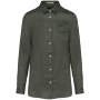 Linnen damesblouse Organic Khaki XXL
