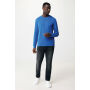 IQONIQ Zion gerecycled katoen sweater, royal blue (L)