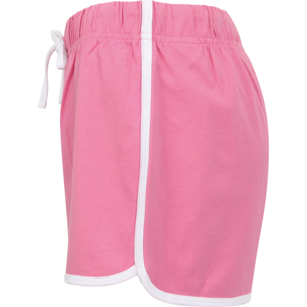 Women's Retro Short Bright Pink / White XS Women's Retro Short Bright Pink / White XS