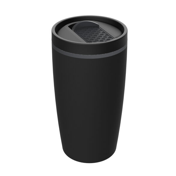Thermo mug RETUMBLER-METZ - dark grey, black Thermo mug RETUMBLER-METZ - dark grey, black