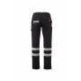 Worker Summer Reflex total black XS