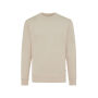 IQONIQ Zion gerecycled katoen sweater, desert (L)