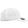 COOL DRY & MINI PIQUE, WHITE, One size, FLEXFIT