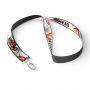 Polyester keycord met gesublimeerde satijnen overlay