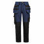 2391 Trousers stretch hp navy/zwart D124