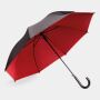 Automatisch te openen paraplu DOUBLY rood, zwart