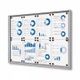Vergrendelbaar Notitiebord Indoor Economy 8x A4
