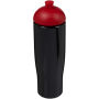 H2O Active® Tempo 700 ml bidon met koepeldeksel - Zwart/Rood