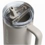 Stanley Quencher® ProTour 1180 ml gerecycled roestvrijstalen geïsoleerde beker met openklapbare deksel - Grijs Stanley Quencher® ProTour 1180 ml gerecycled roestvrijstalen geïsoleerde beker met openklapbare deksel - Grijs
