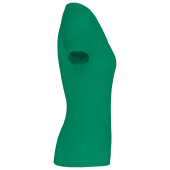 Dames sport-T-shirt V-hals Kelly Green XS