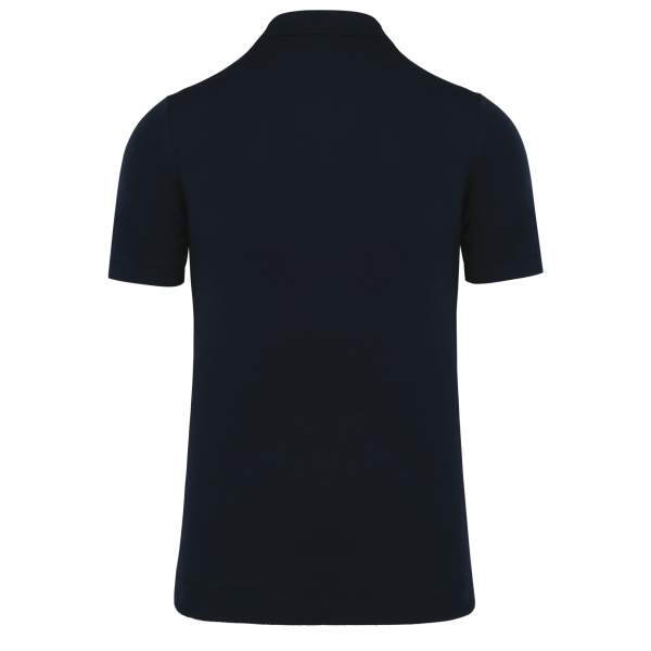 Ecologische tricot herenpolo Navy Blue XXL Ecologische tricot herenpolo Navy Blue XXL