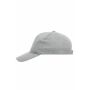 5 Panel Cap Heavy Cotton light grey one size 5 Panel Cap Heavy Cotton light grey one size