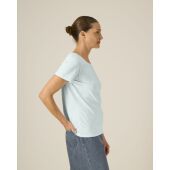 Stella Expresser 2.0 - Dagelijks fitted T-overhemd met een vrouwelijk cut - Blue Ice (L)