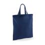 BAG FOR LIFE - SHORT HANDLES, FRENCH NAVY, One size, WESTFORD MILL