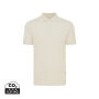 IQONIQ Yosemite gerecycled katoen pique polo, natural raw (M)