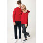 IQONIQ Etosha lichtgewicht gerecycled katoen sweater, rood (S)