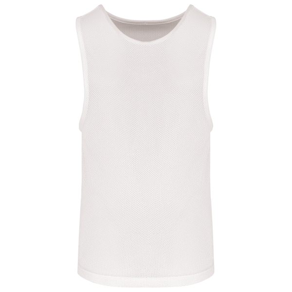 Licht trainingshesje van mesh kids White 6/10 jaar Licht trainingshesje van mesh kids White 6/10 jaar