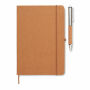 ELEGANOTE - Set notitieboeken gerecycled le - Beige