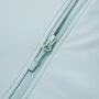 Iqoniq Talung gerecycled polyester fleece jas met rits, iceberg green (XS)
