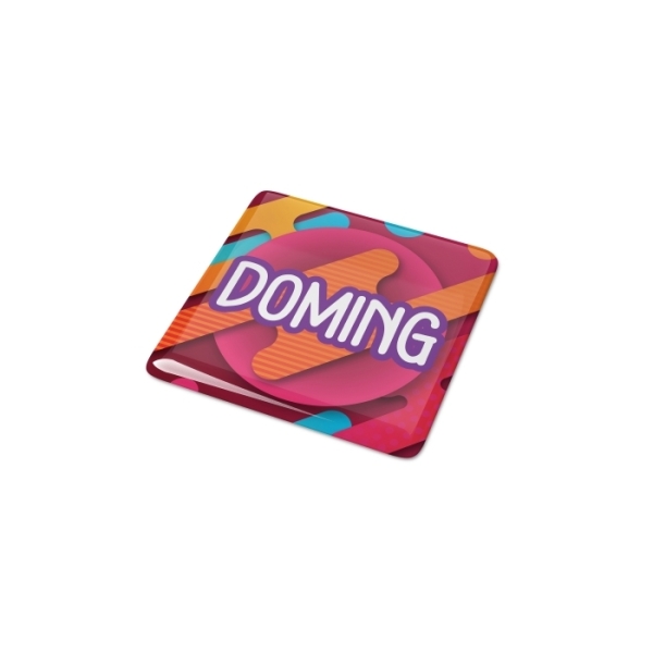 Stickers met Doming